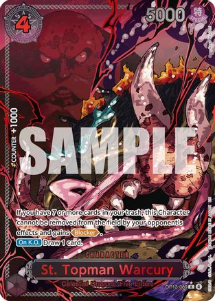 St. Topman Warcury (Parallel) (OP13-089) - Carrying On His Will