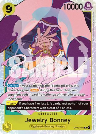 Jewelry Bonney (108) (OP13-108) - Carrying On His Will