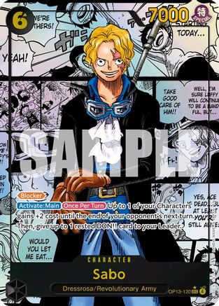 Sabo (120) (Manga) (OP13-120) - Carrying On His Will