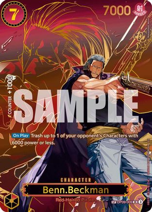 Benn.Beckman (SP) (OP09-009) - Carrying On His Will