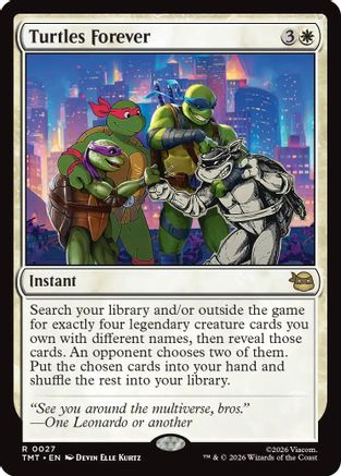 Turtles Forever (TMT-027) - [Teenage Mutant Ninja Turtles] Foil