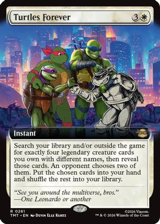 Turtles Forever (Extended Art) (TMT-261) - [Teenage Mutant Ninja Turtles] Foil