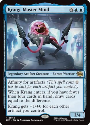 Krang, Master Mind (TMT-043) - [Teenage Mutant Ninja Turtles]