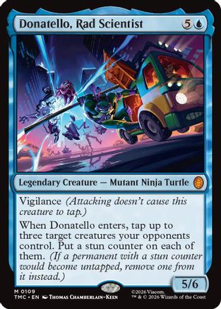 Donatello, Rad Scientist (TMC-109) - [Commander: Teenage Mutant Ninja Turtles]