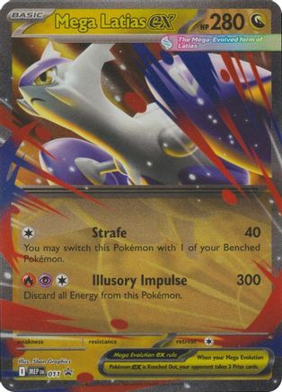 Mega Latias ex - 011 11 - [ME Mega Evolution Promo] Holofoil