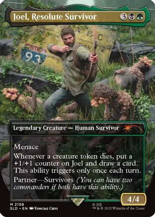 Joel, Resolute Survivor (SLD-2198) - [Secret Lair Drop Series]