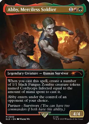 Abby, Merciless Soldier (SLD-2202) - [Secret Lair Drop Series]