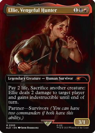 Ellie, Vengeful Hunter (SLD-2203) - [Secret Lair Drop Series]