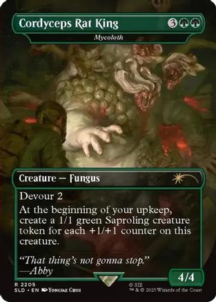 Cordyceps Rat King - Mycoloth (SLD-2205) - [Secret Lair Drop Series]