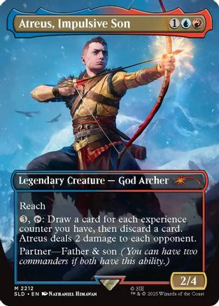 Atreus, Impulsive Son (SLD-2212) - [Secret Lair Drop Series]