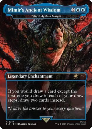 Mimir's Ancient Wisdom - Teferi's Ageless Insight (SLD-2214) - [Secret Lair Drop Series]