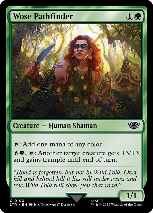 Wose Pathfinder (LTR-190) - [The Lord of the Rings: Tales of Middle-earth] Foil