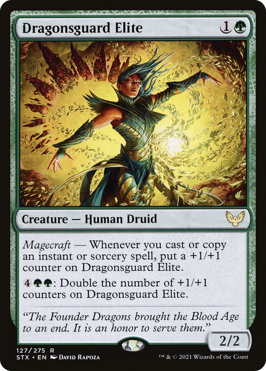 Dragonsguard Elite (STX-127) - [Strixhaven: School of Mages] Foil