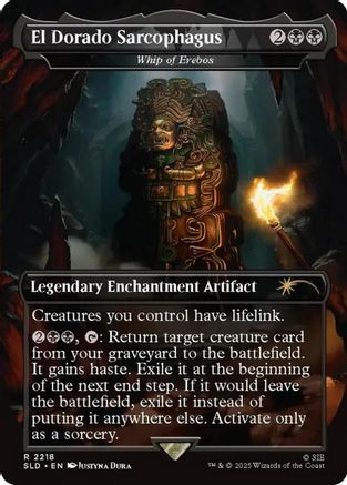 El Dorado Sarcophagus - Whip of Erebos (SLD-2218) - [Secret Lair Drop Series]