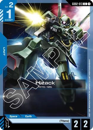 Hizack (GD02-013) - Dual Impact