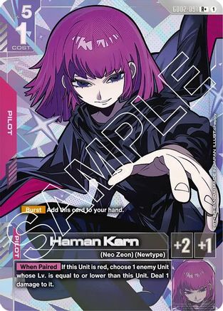 Haman Karn (R+) (GD02-091) - Dual Impact Holofoil