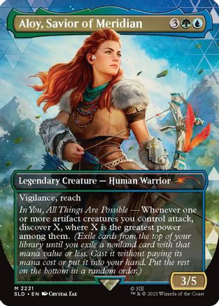 Aloy, Savior of Meridian (SLD-2221) - [Secret Lair Drop Series]