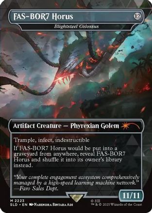 FAS-BOR7 Horus - Blightsteel Colossus (SLD-2223) - [Secret Lair Drop Series]
