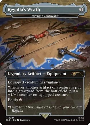 Regalla's Wrath - Tarrian's Soulcleaver (SLD-2224) - [Secret Lair Drop Series]