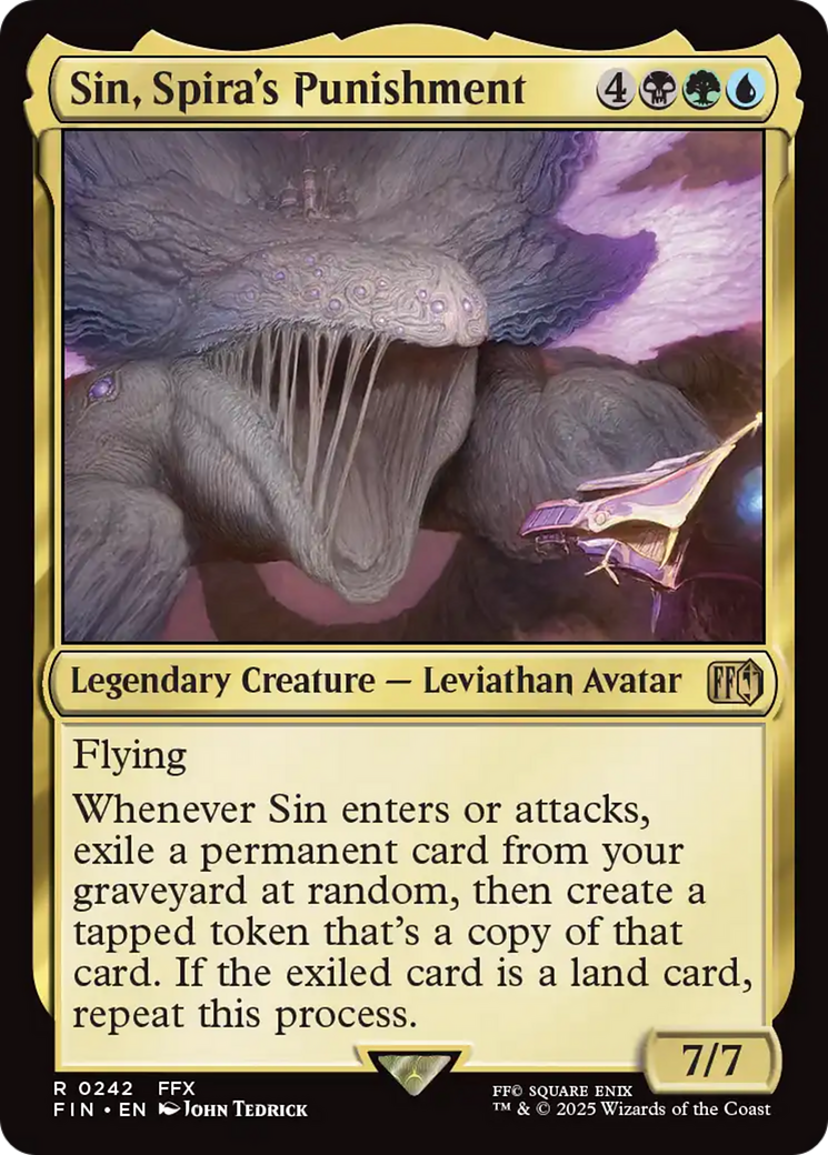 Sin, Spira's Punishment (FIN-242) - [FINAL FANTASY] Foil
