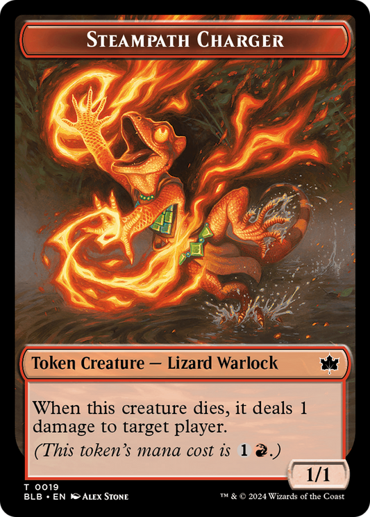 Chargeur Steampath (TBLB-019) - [Bloomburrow Tokens] Feuille 
