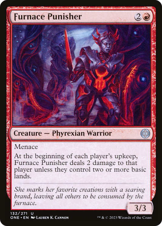 Furnace Punisher (ONE-132) - [Phyrexia: All Will Be One]