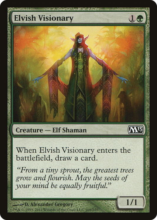 Elvish Visionary (M13-169) - [Magic 2013]