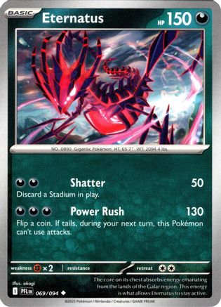 Eternatus 69 - [ME02 Phantasmal Flames] Reverse Holofoil