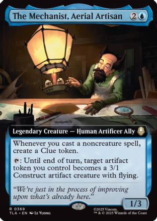 The Mechanist, Aerial Artisan (Extended Art) (TLA-369) - [Avatar: The Last Airbender]