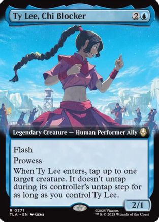 Ty Lee, Chi Blocker (Extended Art) (TLA-371) - [Avatar: The Last Airbender] Foil