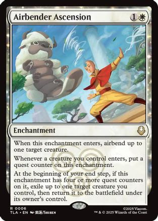 Airbender Ascension (TLA-006) - [Avatar: The Last Airbender] Foil