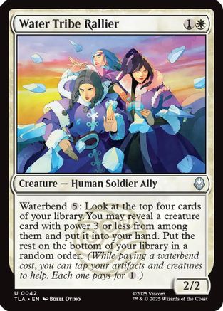 Water Tribe Rallier (TLA-042) - [Avatar: The Last Airbender] Foil