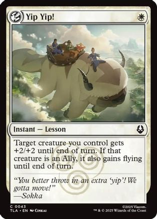 Yip Yip! (TLA-043) - [Avatar: The Last Airbender] Foil