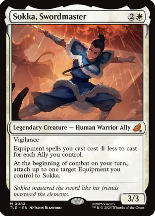 Sokka, Swordmaster (TLE-083) - [Avatar: The Last Airbender: Eternal-Legal] Foil