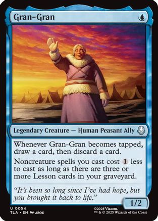 Gran-Gran (TLA-054) - [Avatar: The Last Airbender]