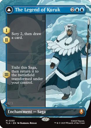 The Legend of Kuruk (Borderless) (TLA-355) - [Avatar: The Last Airbender] Foil