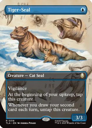 Tiger-Seal (Borderless) (TLA-318) - [Avatar: The Last Airbender]