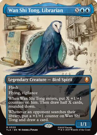 Wan Shi Tong, Librarian (Borderless) (TLA-320) - [Avatar: The Last Airbender] Foil