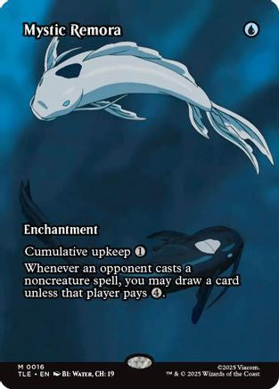 Mystic Remora (Borderless) (TLE-016) - [Avatar: The Last Airbender: Eternal-Legal]