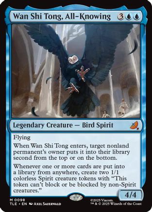 Wan Shi Tong, All-Knowing (TLE-098) - [Avatar: The Last Airbender: Eternal-Legal]