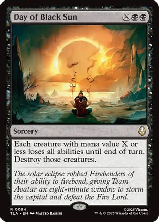 Day of Black Sun (TLA-094) - [Avatar: The Last Airbender] Foil