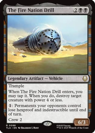 The Fire Nation Drill (TLA-098) - [Avatar: The Last Airbender] Foil