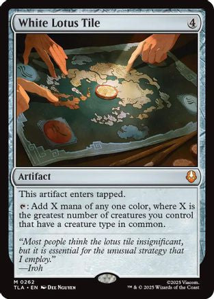 White Lotus Tile (TLA-262) - [Avatar: The Last Airbender] Foil
