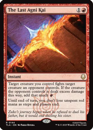 The Last Agni Kai (TLA-144) - [Avatar: The Last Airbender] Foil