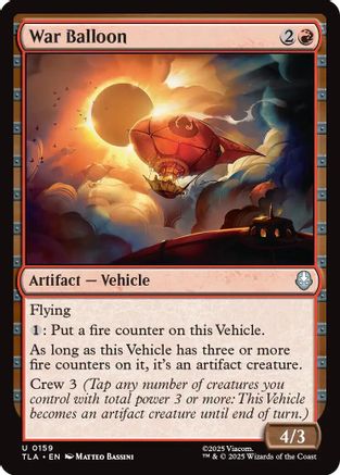 War Balloon (TLA-159) - [Avatar: The Last Airbender] Foil
