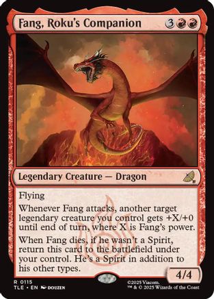 Fang, Roku's Companion (TLE-115) - [Avatar: The Last Airbender: Eternal-Legal] Foil