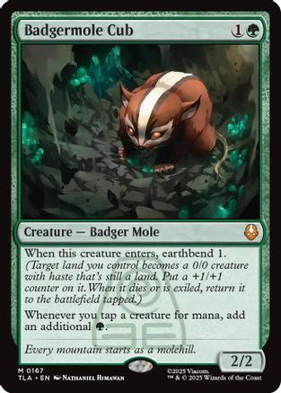 Badgermole Cub (TLA-167) - [Avatar: The Last Airbender]