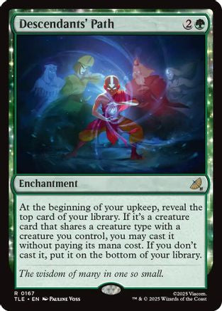 Descendants' Path (TLE-167) - [Avatar: The Last Airbender: Eternal-Legal] Foil