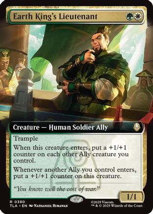 Earth King's Lieutenant (Extended Art) (TLA-380) - [Avatar: The Last Airbender]