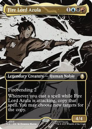 Fire Lord Azula (0313) (Borderless) (TLA-313) - [Avatar: The Last Airbender]